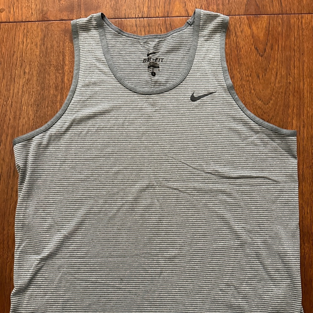 Men’s Nike Striped Running Tank Top